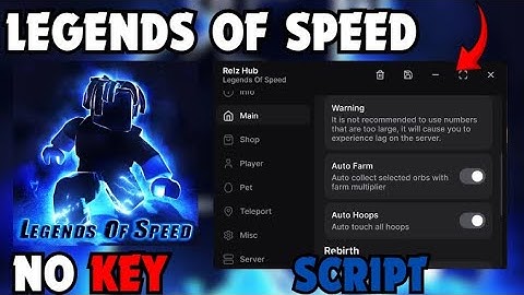 [OP BEST] Legends Of Speed Script Pastebin - (ROBLOX) *Auto Farm