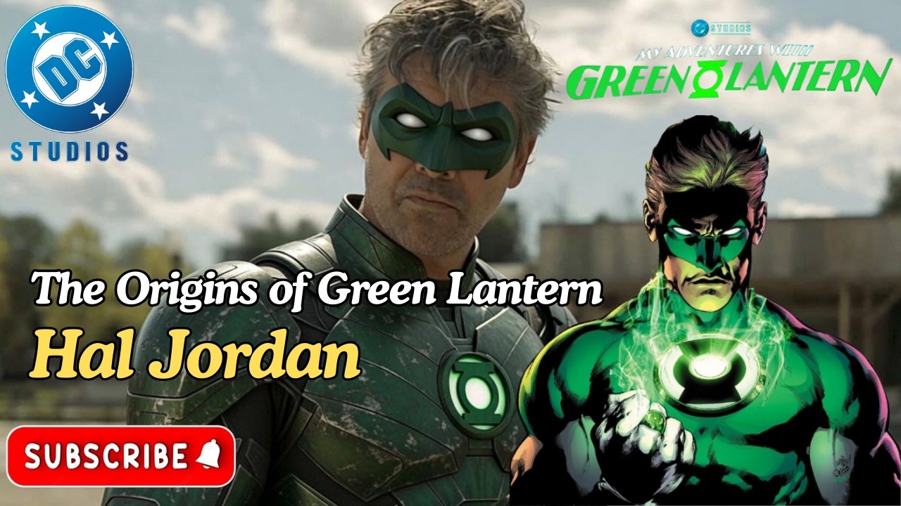 The Origins of Green Lantern | DC Comic Hal Jordan | DCU Studio | This ...