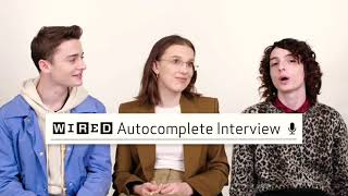 Details i edited millie, finn & noah's wired interview cause they're iconic. Update