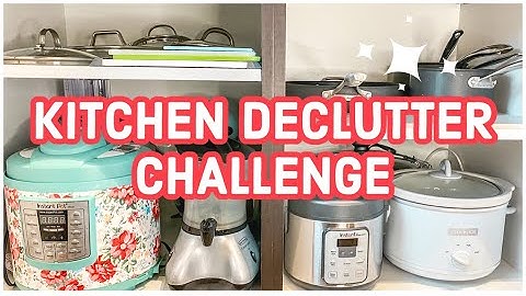 KITCHEN DECLUTTER CHALLENGE 2023 | Decluttering and Organizing Motivation