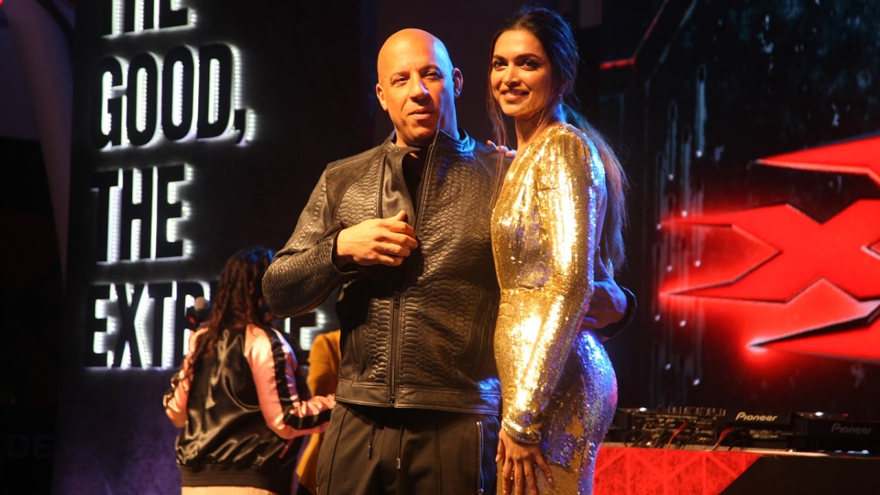 xXx The Return of Xander Cage Movie Promotion With Vin Diesel, Deepika Padukone