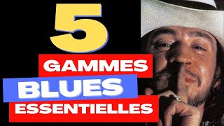 5 Essential Scales to Develop Your Blues and Blues Rock Playing (Blues Electric Guitar Tutorial) screenshot 4