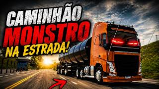 LOOK AT THE MONSTER TRUCK ON THE ROAD! screenshot 1