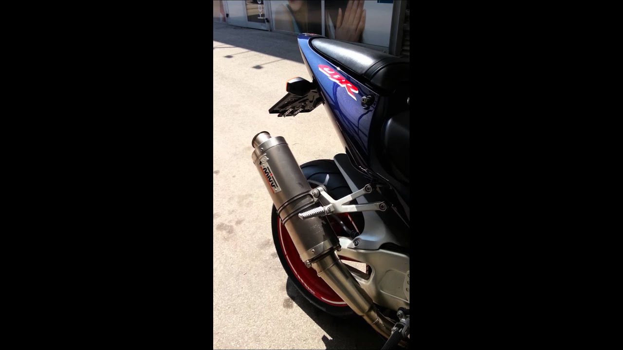 Honda cbr 954 rr fireblade mivv exhaust YouTube