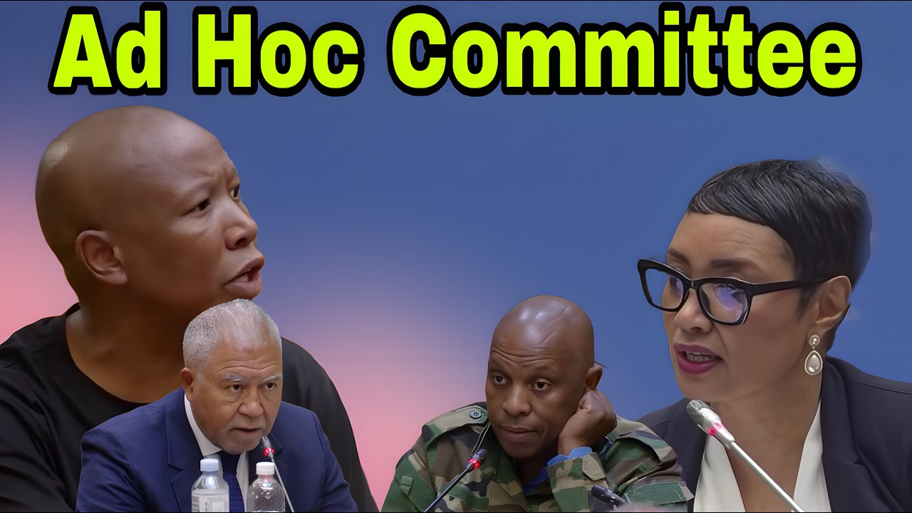 General Mosikili & Abel Mafhoho testify at Ad Hoc Committee.