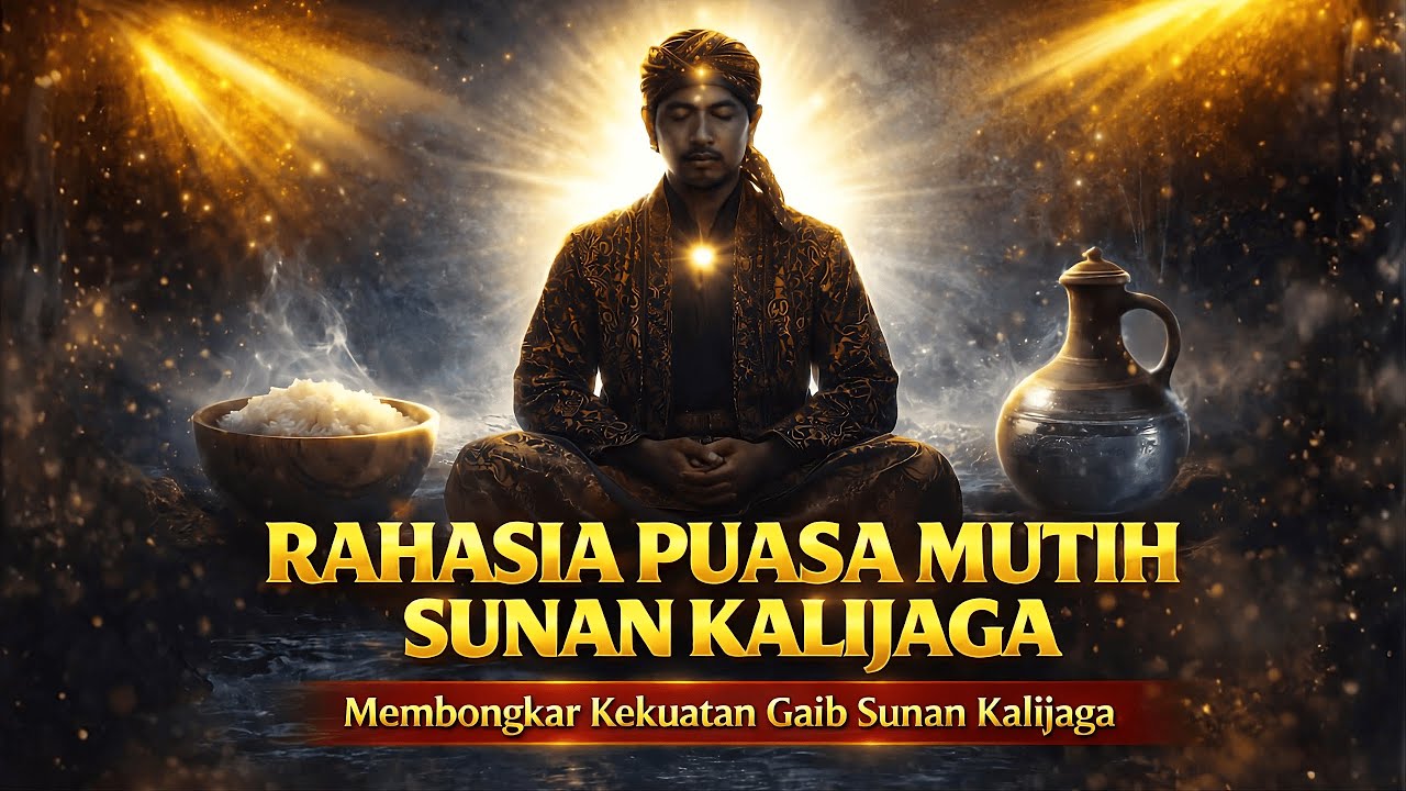 KEAJAIBAN TIRAKAT SUNAN KALIJAGA‼️ Tata Cara dan Karomah Puasa Mutih Kanjeng Sunan Kalijaga