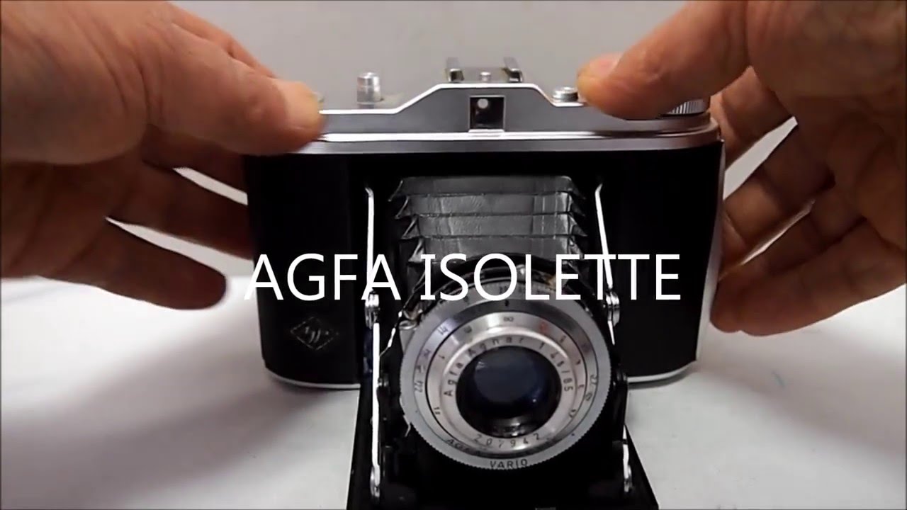 AGFA ISOLETTEカメラの操作 - YouTube