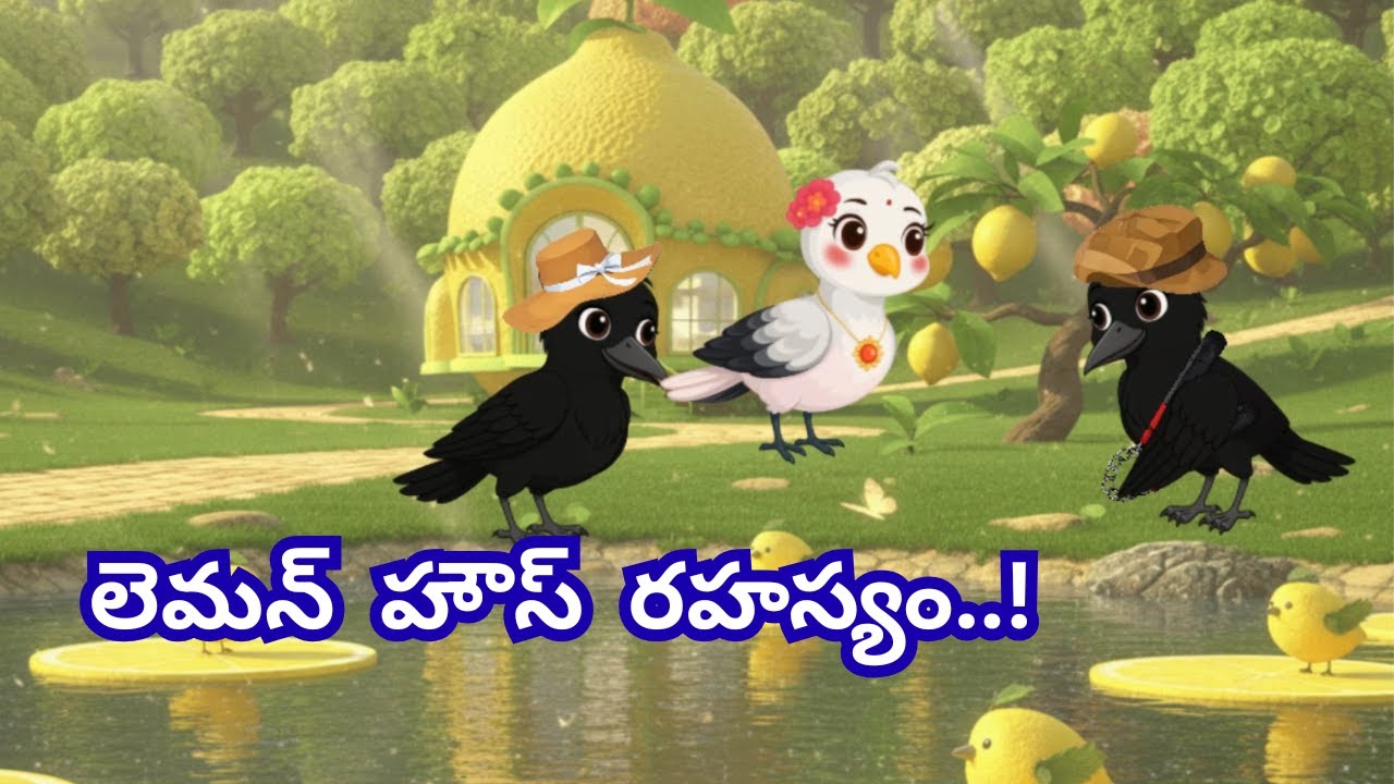 టింకు కాకి & లెమన్ హౌస్ 🍋 | హాస్యంగా, భావోద్వేగంగా సాగే అద్భుత కథ | 2D యానిమేషన్ కథ