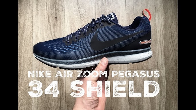 NIKE ZOOM PEGASUS SHIELD 34 FIRST IMPRESSIONS YouTube