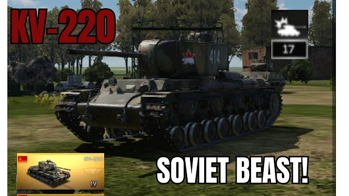 The Tank Everyone Fears | KV-220 | 17 kills match gameplay |