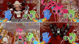 Poppy Playtime Chapter Mobile:  Mommy Longleg, Nappytoilet 73, Nappyspeakman