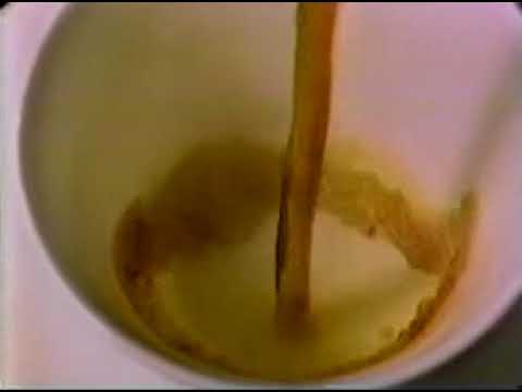 vintage helmet Folgers ad, 1988