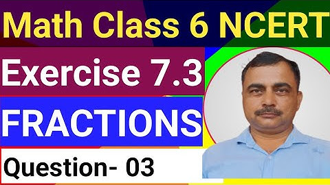 ncert class 6 Math Exercise 7.3 Question 3