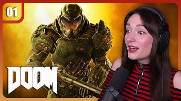 My FIRST time ever playing DOOM 2016 and I