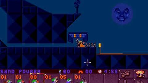 Lemmings 2 custom - Ticking Bomb (part 2) by geoo (unsolved)
