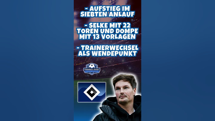 Hamburg zurück in Liga 1!✅⚽️