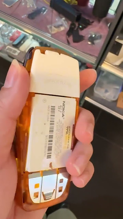 #NOKIA 3510i Blue and white - Unlocked Mobile Phone - Good Working របស់ហ្សុីន របស់កម្រ #NokiaMobile