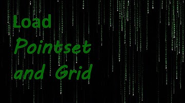 Sgems, loading data as a grid and pointset, DEM and borehole example