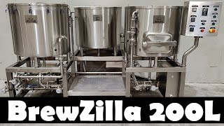 BrewZilla 200L 3v System  Micro Brewery, Brew Pub or Pilot Brewing System