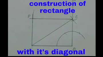 construction of  rectangle with it