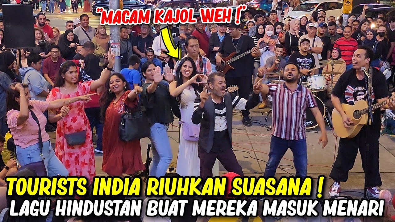 TAK BOLEH TAHAN ! Geng Penari Original dari India masuk menari, dah macam dalam filem Hindustan
