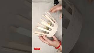 Jute craft, making of Jute basket ? at home shorts jute