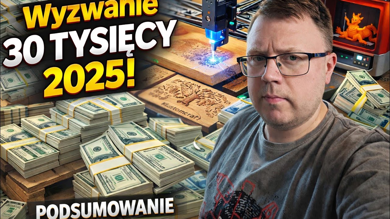 Wyzwanie 30 000 zł – PODSUMOWANIE 2025 💰 Ile naprawdę zarobiłem w warsztacie?
