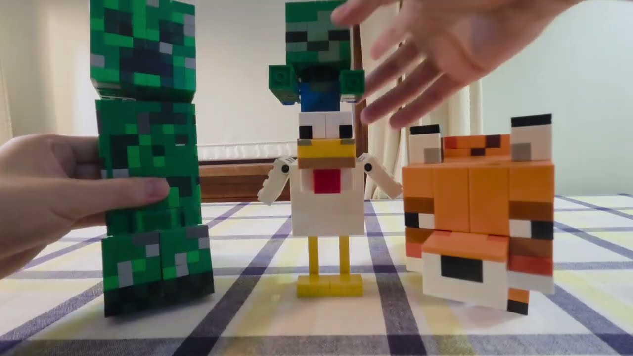 LEGO Minecraft Chicken Jockey 21582 Speed Build And Review