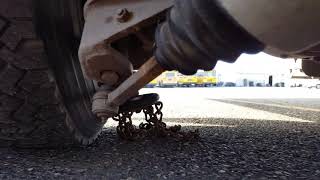 Onspot Automatic Chains on a School Bus
