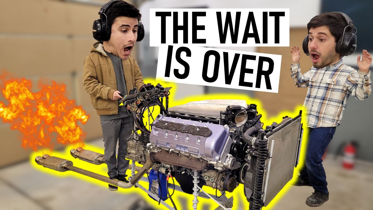 Ford 4V V10 First Start! | It Sounds Insane! - YouTube