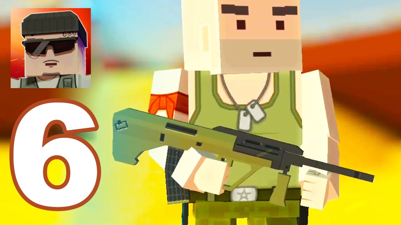 Fan of Guns - Gameplay Walkthrough Part 6 - AUG Gun Review (Android Games)