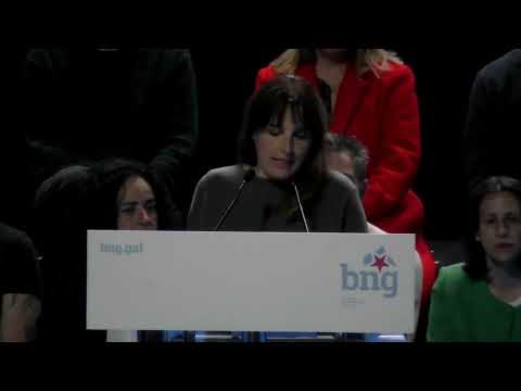Encontro nacional. Intervenci&oacute;n de Mar&iacute;a Albert