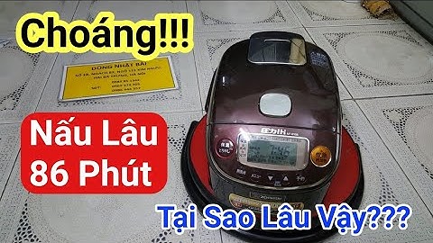 Choáng 86 Phút | Nồi cơm 0.5 lít ÁP SUẤT Zojirushi NP-RY05 | 0985851342