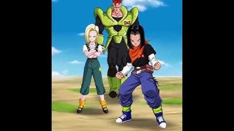 ANDROID 16 & 17 & 18  LR SUPER ATTACKS + ACTIVE SKILL
