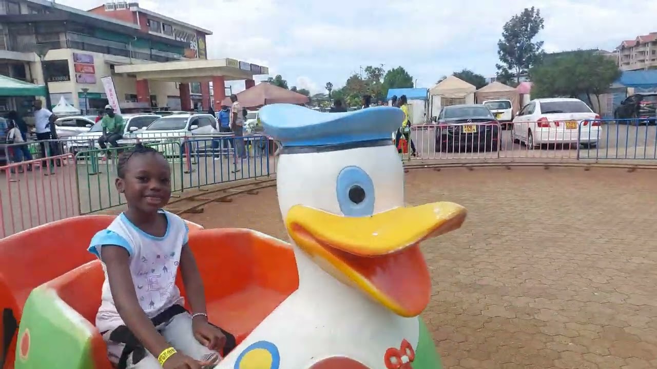 Greenspan Mall bouncing castles, juice testing, and barbecue weekend #mall #juice #barbecue #african