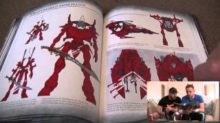 Warhammer 40k Eldar Codex Review Part One Codex Artwork & Forging The Craftworld