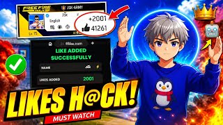 Free Fire Unlimited Likes Trick 😱 | Telegram Bot Auto Like Method | Working 2026