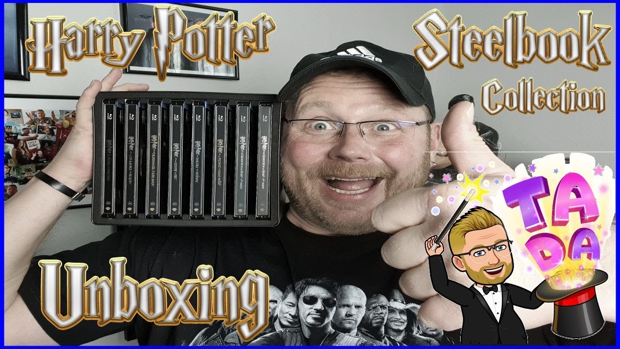 Harry Potter Complete Collection /Steelbook /Blu-Ray (Frankreich) Unboxing