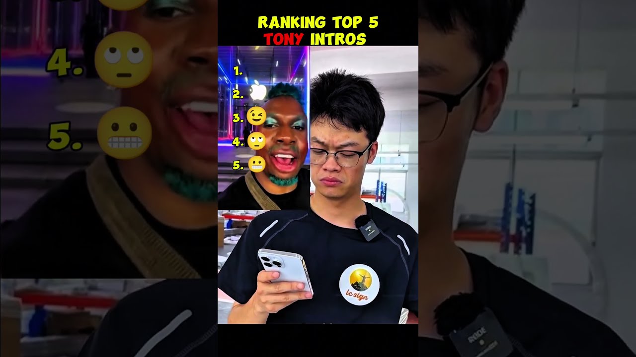 Ranking Top 5 TONY INTROS 