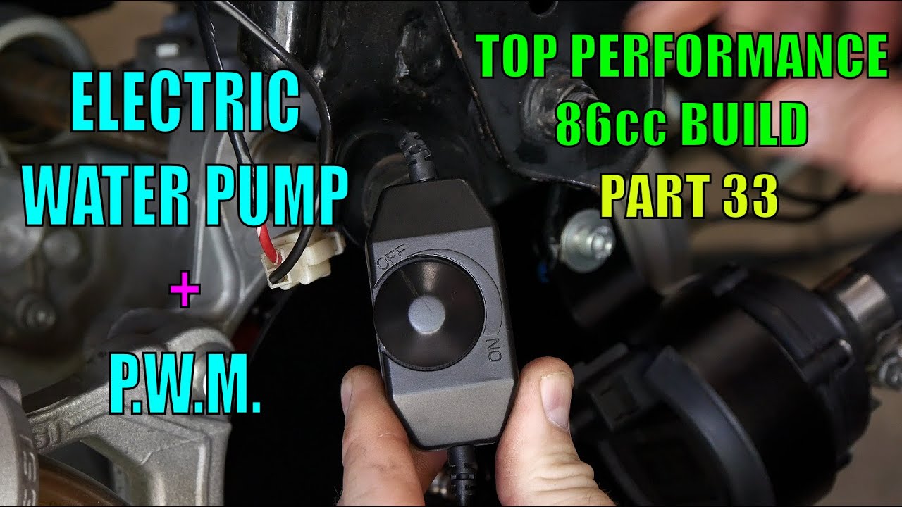 TPR 86cc Build : Part 33 : Electric Water Pump Cooling & Charging Tests