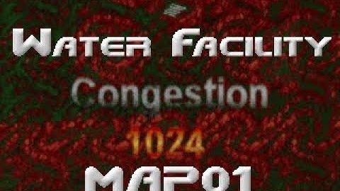 Doom II Congestion 1024 Megawad Walkthrough - Map01:  Water Facility
