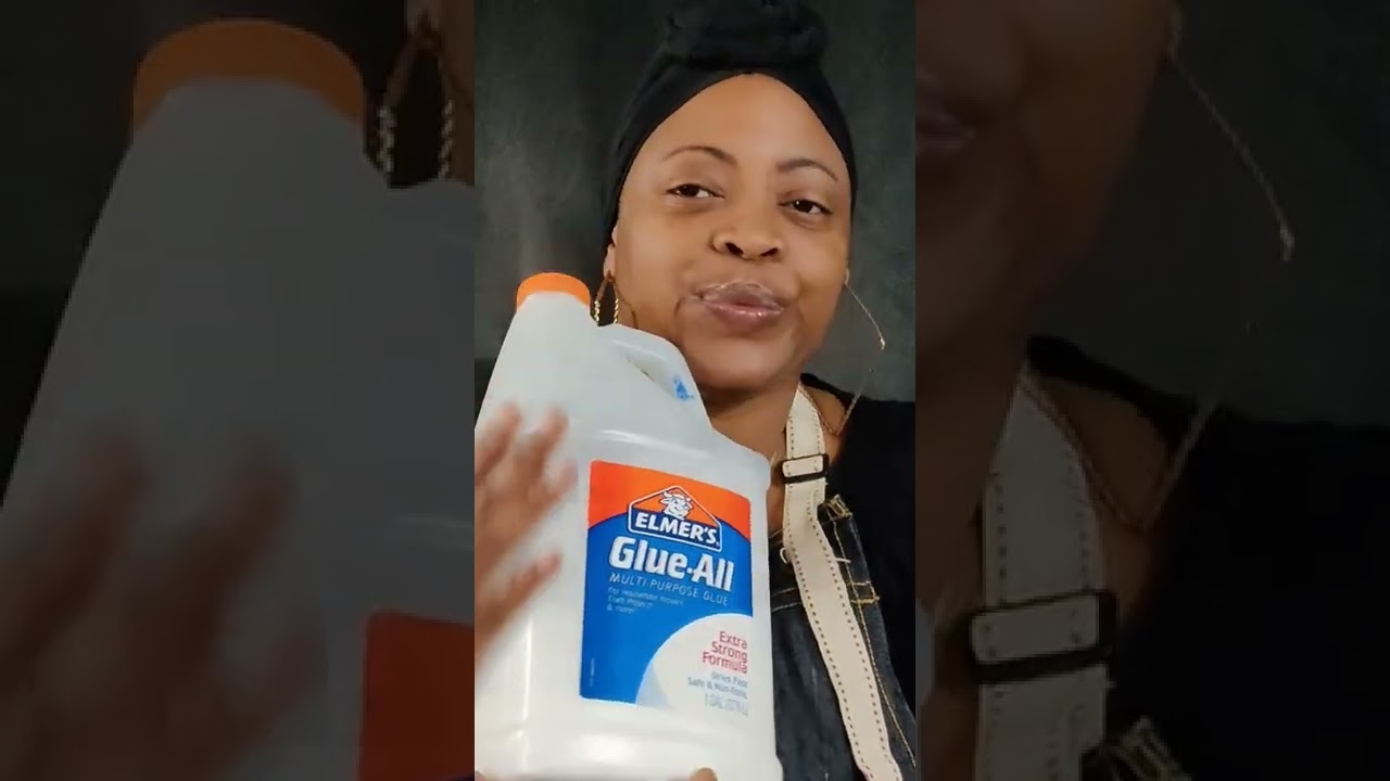 Acrylic Pouring using Elmer's Glue all    