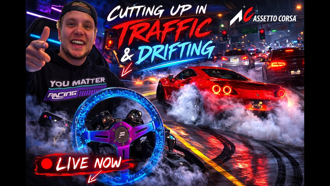Cuttin' Up & Drifting!  | LIVE Assetto Corsa