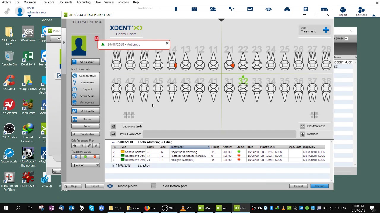 XDent Preset Treatment Notes YouTube