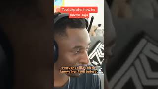Tobi explains how he knows Juju (Sidemen Tinder 4)