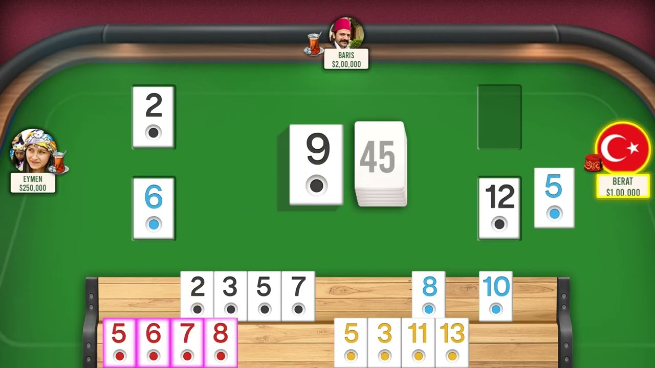 Okey Game | Okey Plus | Rummikub | Learn & Play okey | Multiplayer game