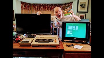 Atari 800 & 410 Data Recorder First Test - loading Blackjack - 8bit Retro Computer & Gaming