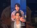 mingyu and minghao doing jisoo's flower challenge | Seventeen