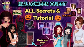 *FREE ITEMS* ALL SECRETS & Tutorial for DTI Halloween Quest!🎃Unlock NEW Nurse Julie Set & More! 4K