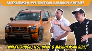 Vlog: Mitsubishi Triton Walkthrough | Quick Test | Masuokasan Ride | TEST DRIVE PH